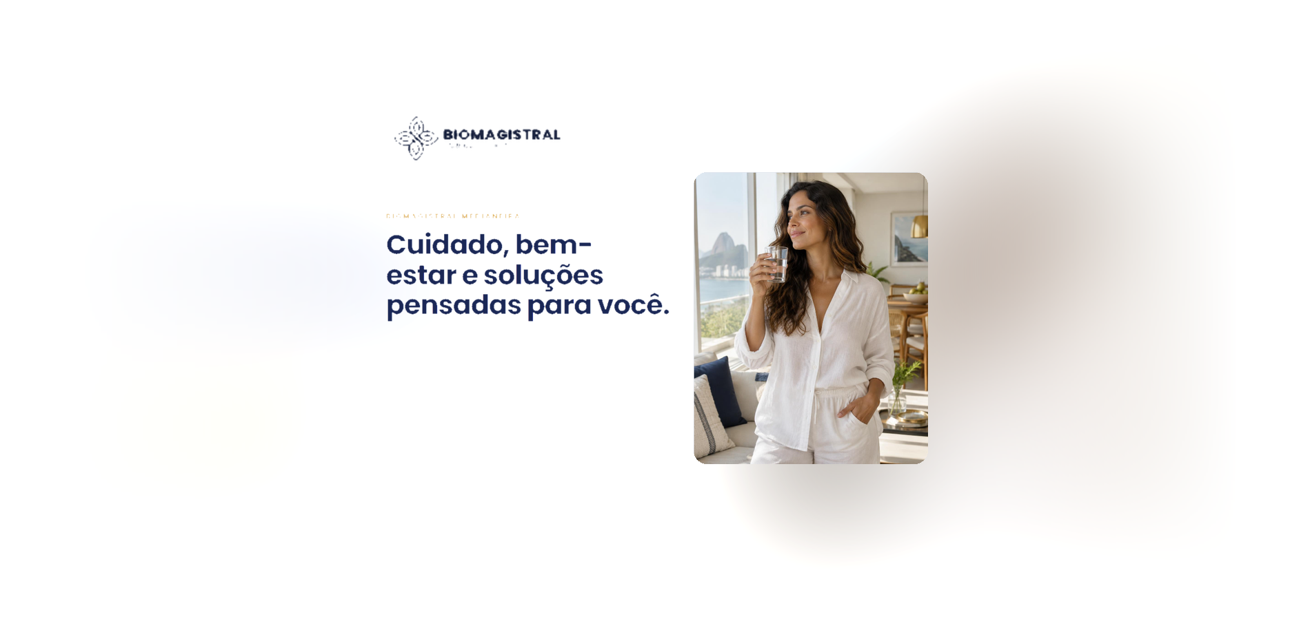 Landing page Biomagistral desenvolvida pela Gear UP Branding