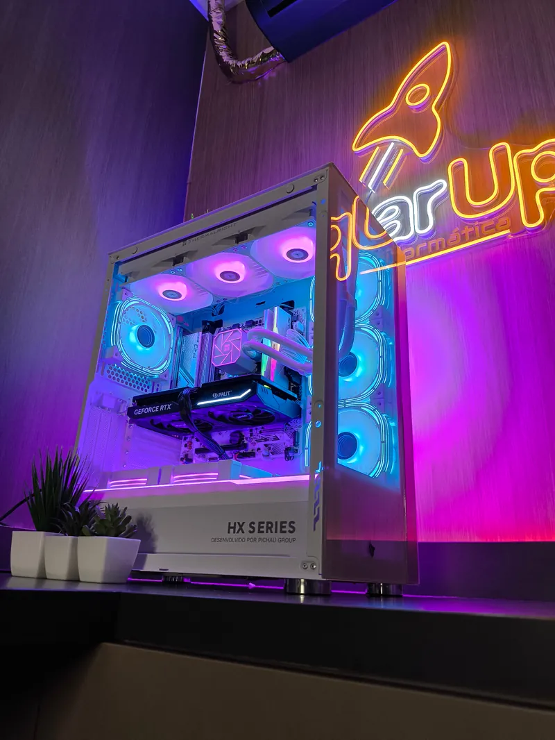 Projeto Vertex — PC gamer montado pela Gear UP em Foz do Iguaçu